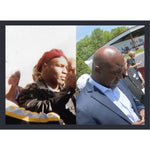 Load image into Gallery viewer, Marvelous Marvin Hagler and Thomas Hearns 16 by 20 photo signed with proof
