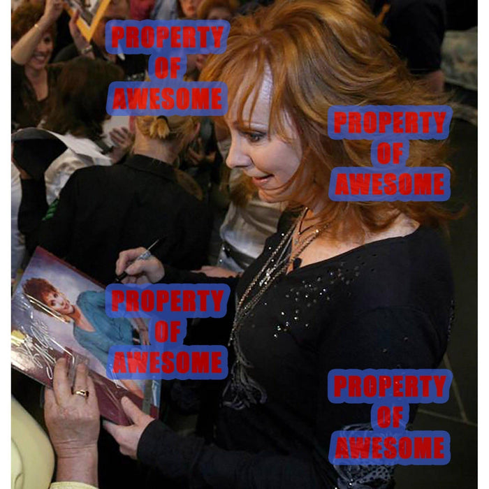 Certificate of Authenticity for Reba McEntire 8 x 10 signed photo