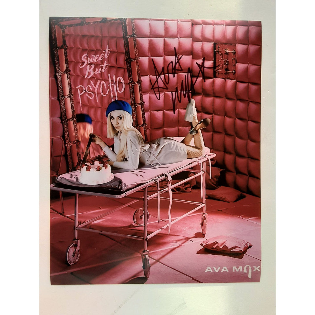 Ava Max Sweet But Psycho 8 x 10 signed photo