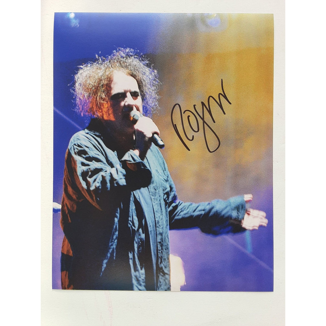 Robert Smith of the Cure 8 x 10 signed photo with proof - Awesome Artifacts 