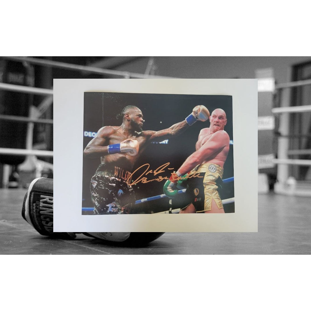 Anthony Joshua 8 x 10 photo signed