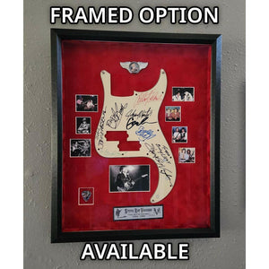 Tom Petty (with drawing) Stan Lynch Ron Blair Mike Campbell Benmont Tench The Heartbreakers electric guitar pickguard signed with proof