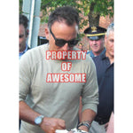 Load image into Gallery viewer, Bruce Springsteen and Pete Seeger 8 by 10 signed photo with proof
