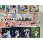 Load image into Gallery viewer, New York Yankees 2007 Andy Pettit Alex Rodriguez Derek Jeter Mariano Rivera
