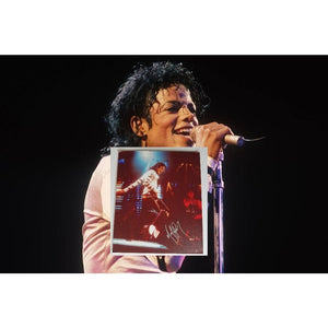 Michael Jackson 16x20 photo mounted signed with proof