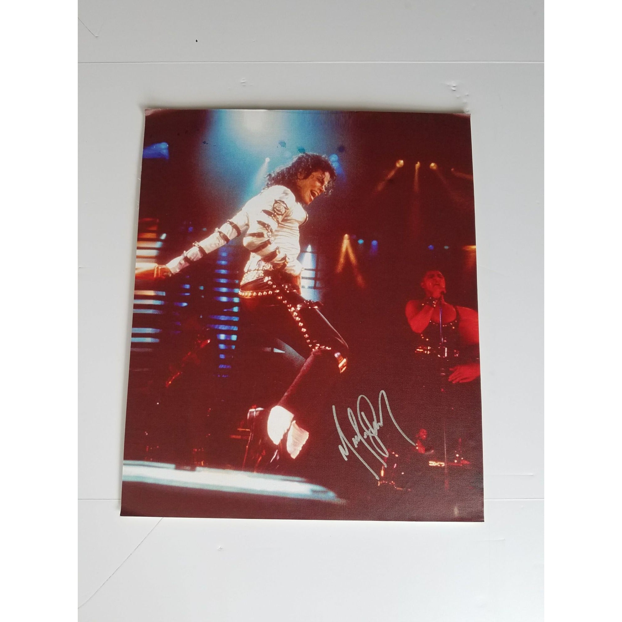 Michael Jackson 16x20 photo mounted signed with proof