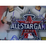 Load image into Gallery viewer, Albert Pujols Ichiro Suzuki Derek Jeter 8X10 ALL STAR GAME 2010 sided photo
