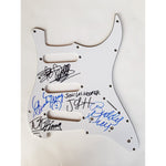 Load image into Gallery viewer, B.B. King, Chuck Berry, John Lee Hooker, Buddy Guy, Bo Diddley guitar pickguard signed with proof
