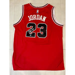 Load image into Gallery viewer, Michael Jordan signed jersey with proof
