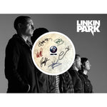 Load image into Gallery viewer, Linkin Park Chester Bennington tambourine signed with proof
