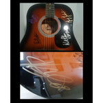 Load image into Gallery viewer, Bruce Springsteen, Clarence Clemons and the E street Band signed guitar with proof
