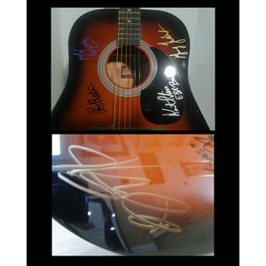 Bruce Springsteen, Clarence Clemons and the E street Band signed guitar with proof