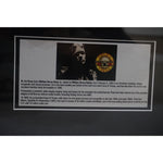 Load image into Gallery viewer, W. Axel Rose signed and framed microphone with proof
