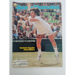 Jimmy Connors tennis Legend signed Sports Illustrated