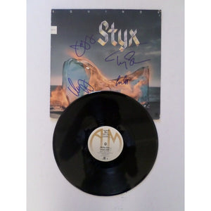 Styx Tommy Shaw James Young autographed Equinox LP