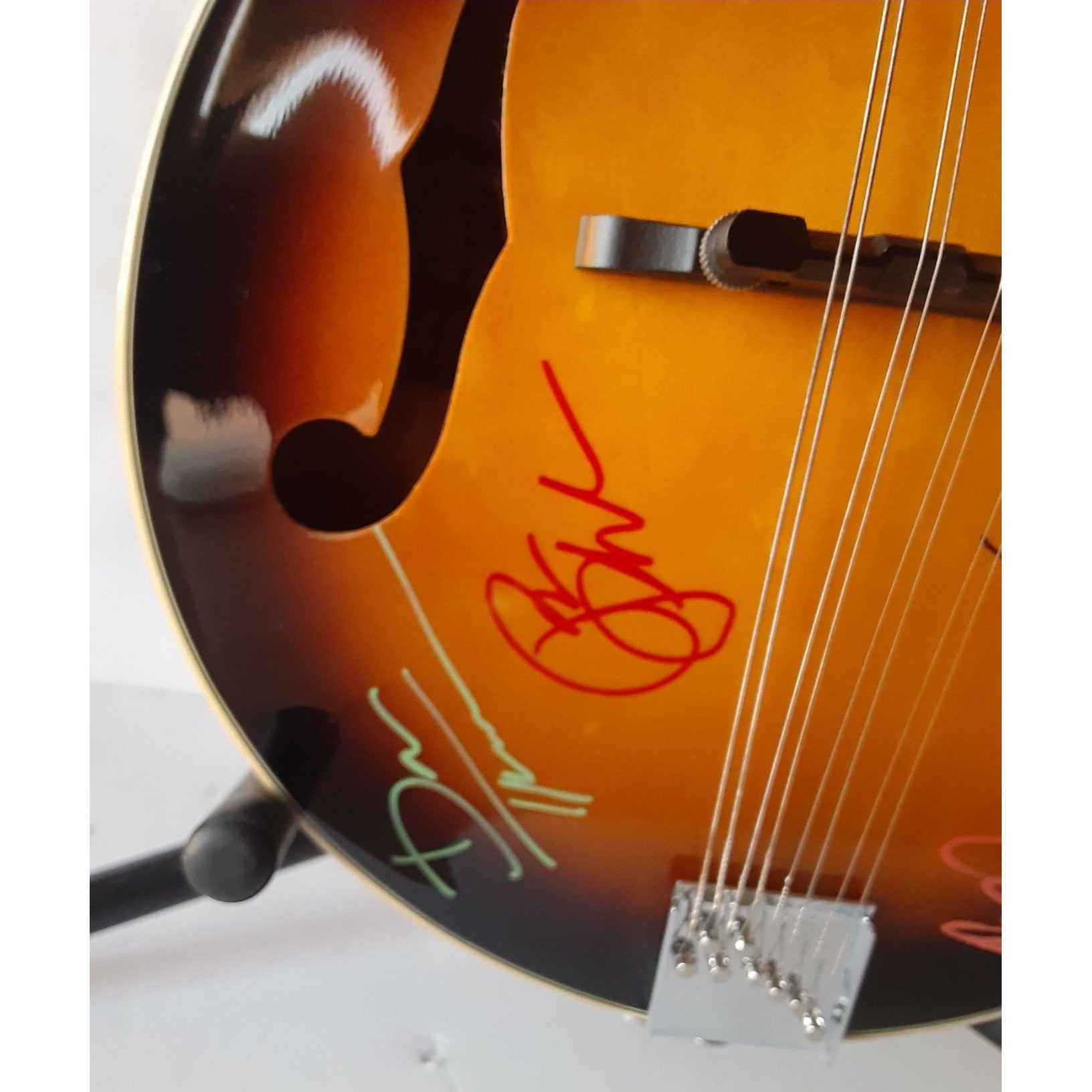 Alison Krauss & Union Station Rogue mandolin signed