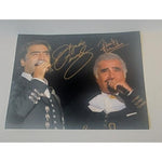 Load image into Gallery viewer, Vicente Fernandez Alejandro Fernandez 8x10 photo signed with proof

