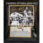 Load image into Gallery viewer, Rocky Balboa Sylvester Stallone, Apollo Creed Carl Weathers, Burgess Meredith 8x10 photo signed with proof
