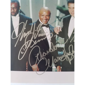 Marvin Hagler Muhammad Ali Oscar De La Hoya Sugar Ray Leonard Thomas Hearns 8x10 photo signed