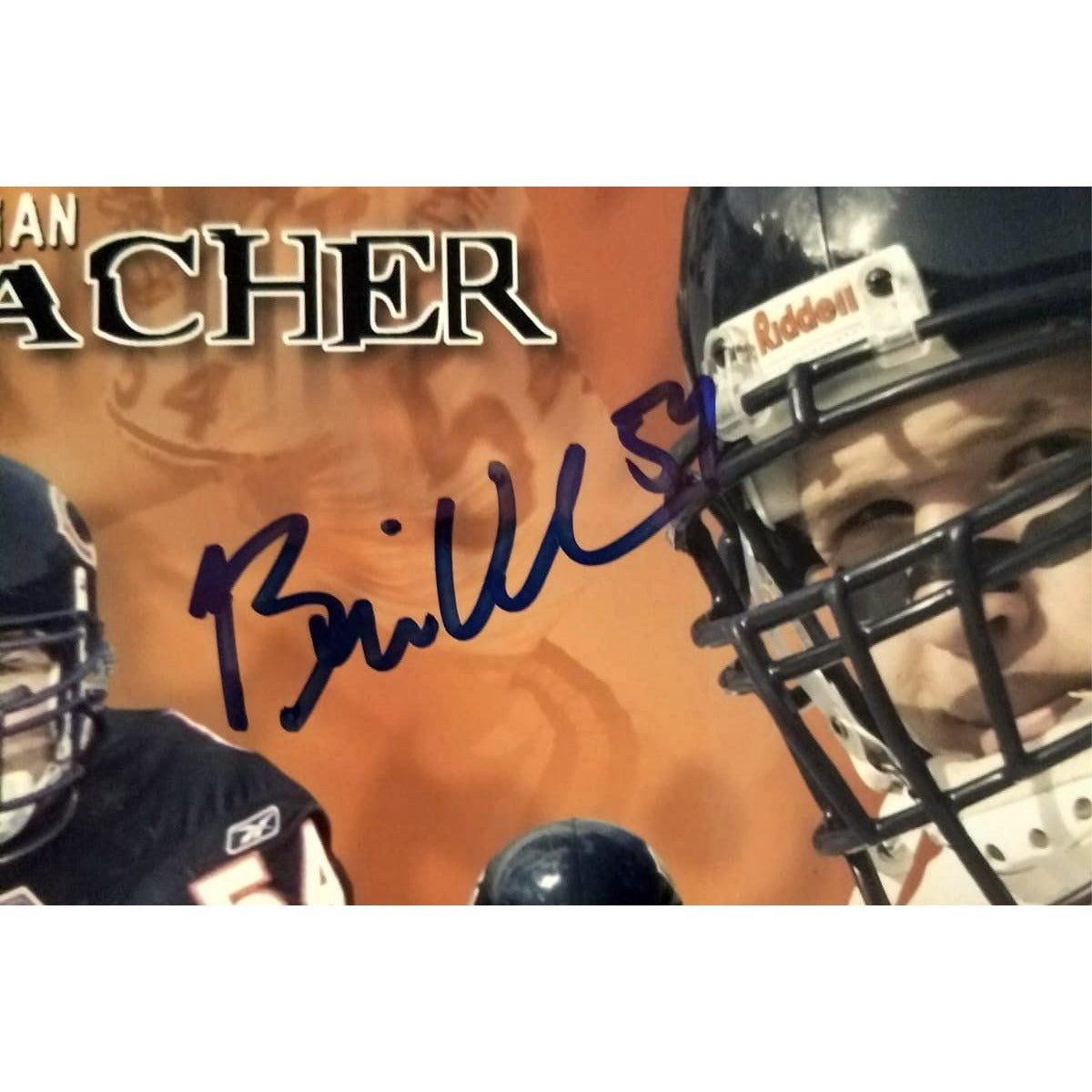 Brian Urlacher Chicago Bears 8x10 photo signed