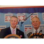 Load image into Gallery viewer, Greg Maddux Tom glavine and Bobby Cox 8 x 10 signed photo
