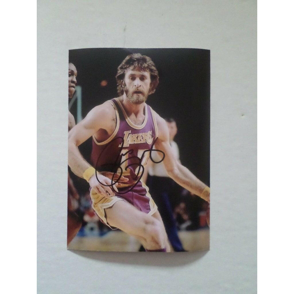 Pat Riley Los Angeles Lakers 5 x 7 signed photo