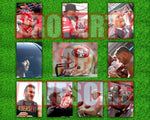 Load image into Gallery viewer, 2022 San Francisco 49ers team signed Riddell pro model helmet 43 signatures Dabo Samuel, Christian McCaffrey, George Kittles
