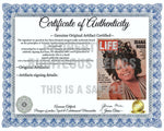 Load image into Gallery viewer, Diana Ross call Life original magazine signed with proof
