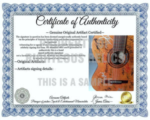 Country Legends Merle Haggard, Gene Autry, Brooks & Dunn, Dolly Parton, Kenny Rogers 40'' acoustic guitar signed with proof