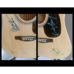 Load image into Gallery viewer, Neil Young, Buffalo Springfield Huntington acoustic guitar signed with proof
