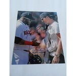 Load image into Gallery viewer, Tom Brady and David Ortiz 8 x 10 signed photo with proof - Awesome Artifacts 
