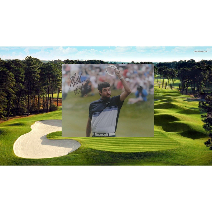 Bubba Watson PGA golf star signed photo with proof