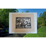 Load image into Gallery viewer, Arnold Palmer matted 11 by 14 photo with Ben Hogan
