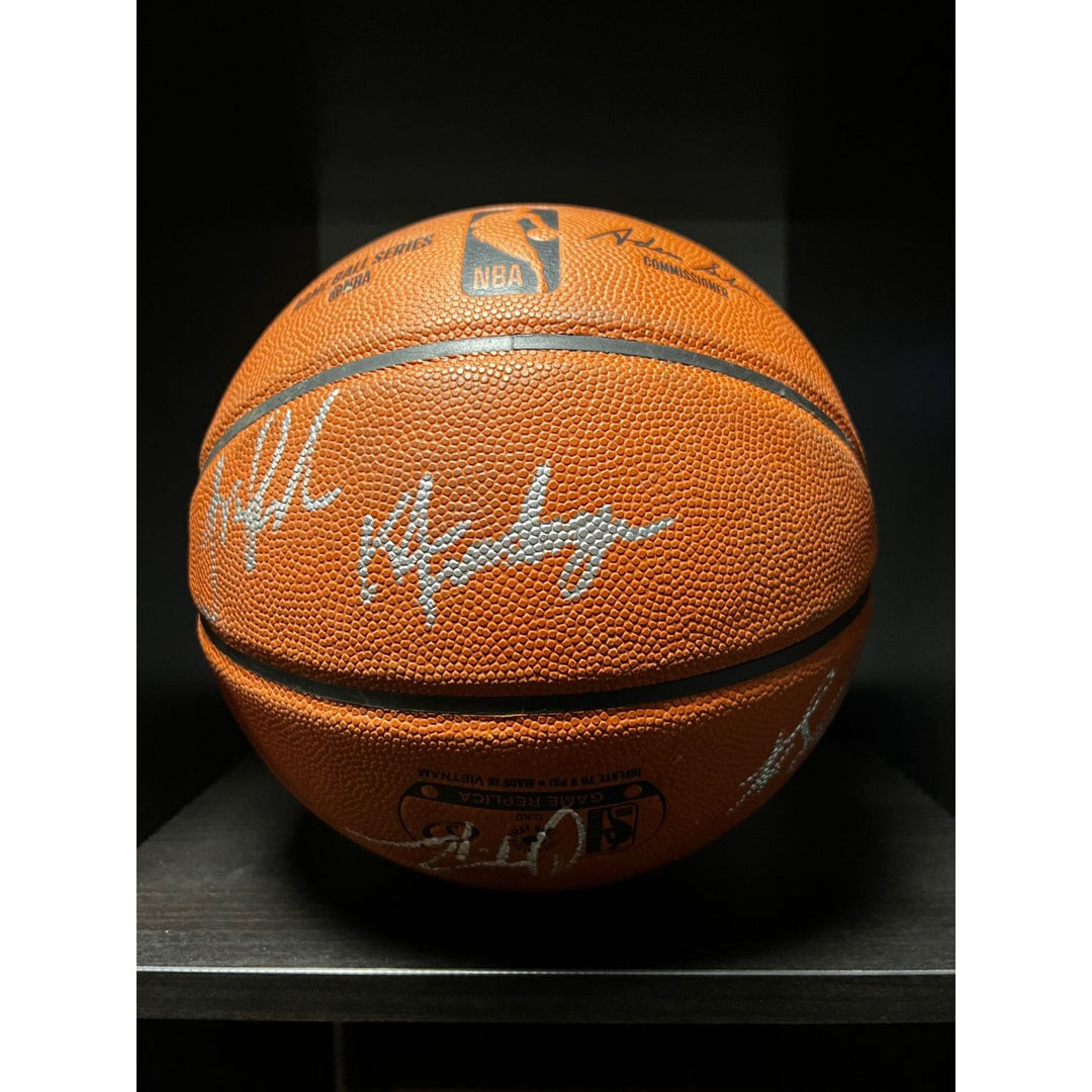 Stephen Curry Klay Thompson Draymond Green Golden State Warriors 2021-22 team basketball free case - Awesome Artifacts 