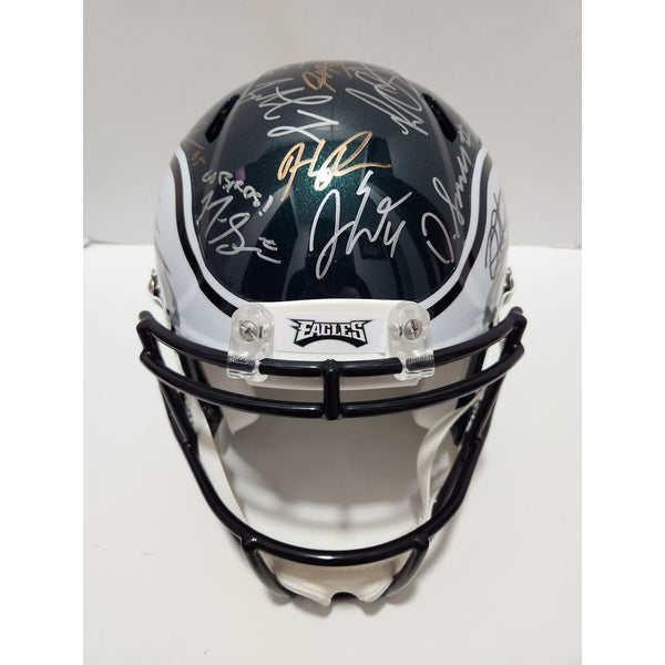 Philadelphia Eagles 2022-23 team signed Jalen Hurts, A.J. Brown, Fletc –  Awesome Artifacts