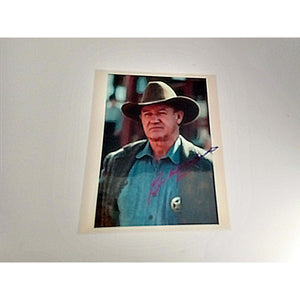 Gene Hackman 8 by 10 signed photo with proof