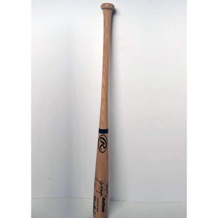 Joe Morgan, Pete Rose, Tony Perez, Johnny Bench, Cincinnati Reds bat signed $399