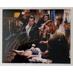 Load image into Gallery viewer, Pulp Fiction Uma Thurman and John Travolta 8 x 10 signed photo with proof - Awesome Artifacts 
