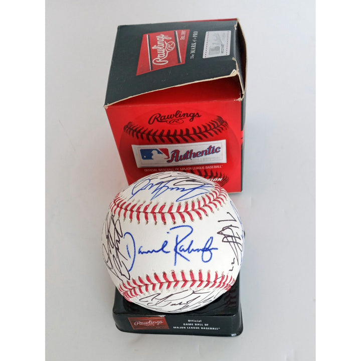 Los Angeles Dodgers Clayton Kershaw, Corey Seager, Cody Bellinger 2020 team signed baseball with proof - Awesome Artifacts 