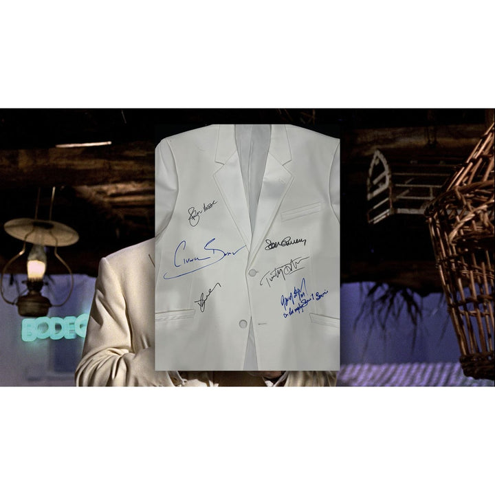 James Bond 007 Tuxedo Jacket Sean Connery Roger Moore Daniel Craig signed (all 6) with proof