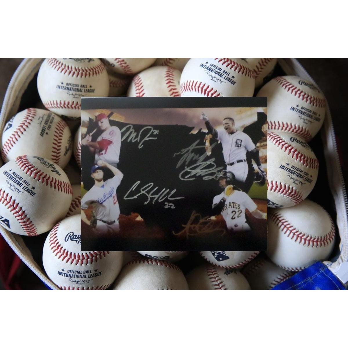 Clayton Kershaw Miguel Cabrera Andrew McCutchen Mike Trout a 10 sided photo