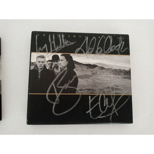 Bono Edge U2  signed CD with proof