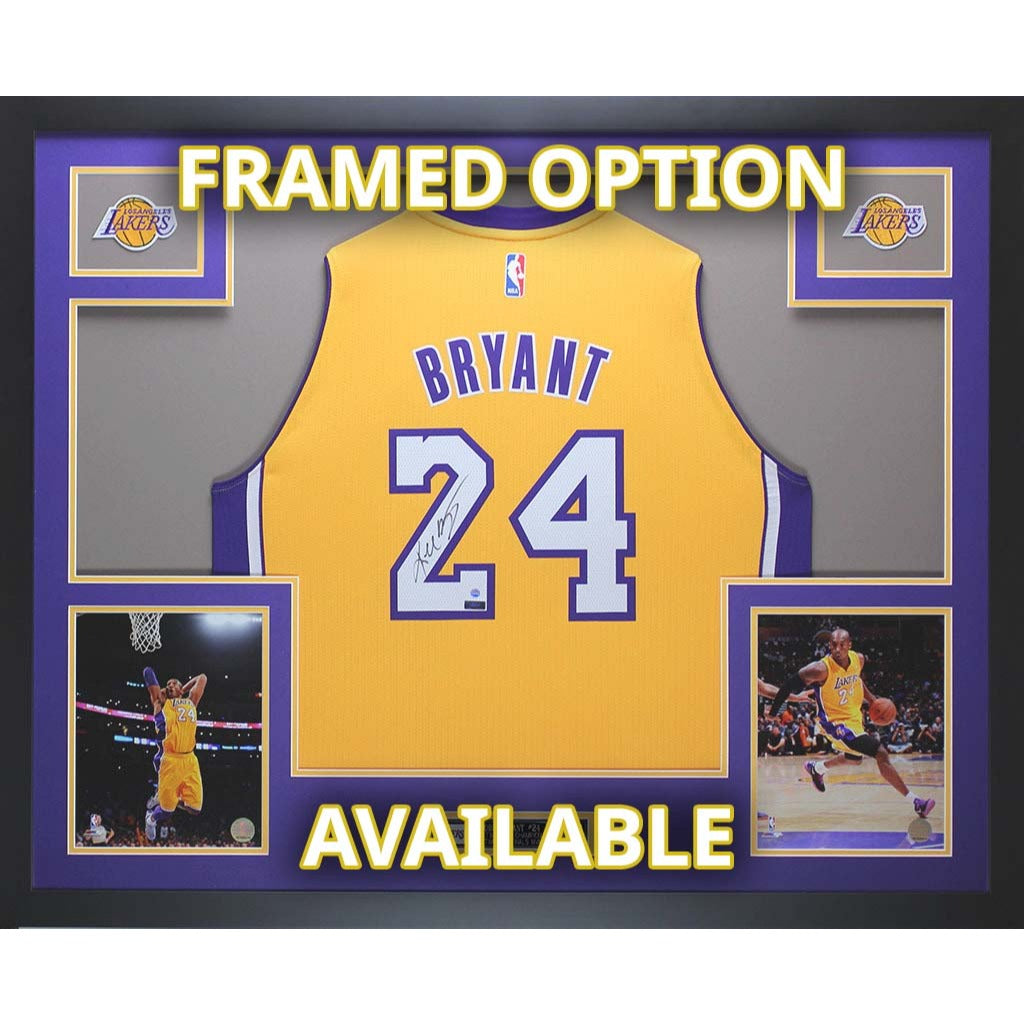 Kobe Bryant vintage #8 Los Angeles Lakers jersey signed with proof