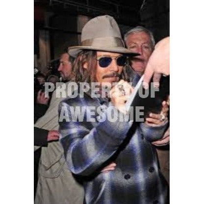 Blow Johnny Depp and Jordy Molina 8 x 10 signed photo with proof