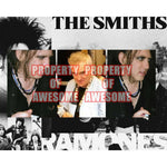 Load image into Gallery viewer, Morrissey Robert Smith The Cure and The Smiths signed guitar with proof
