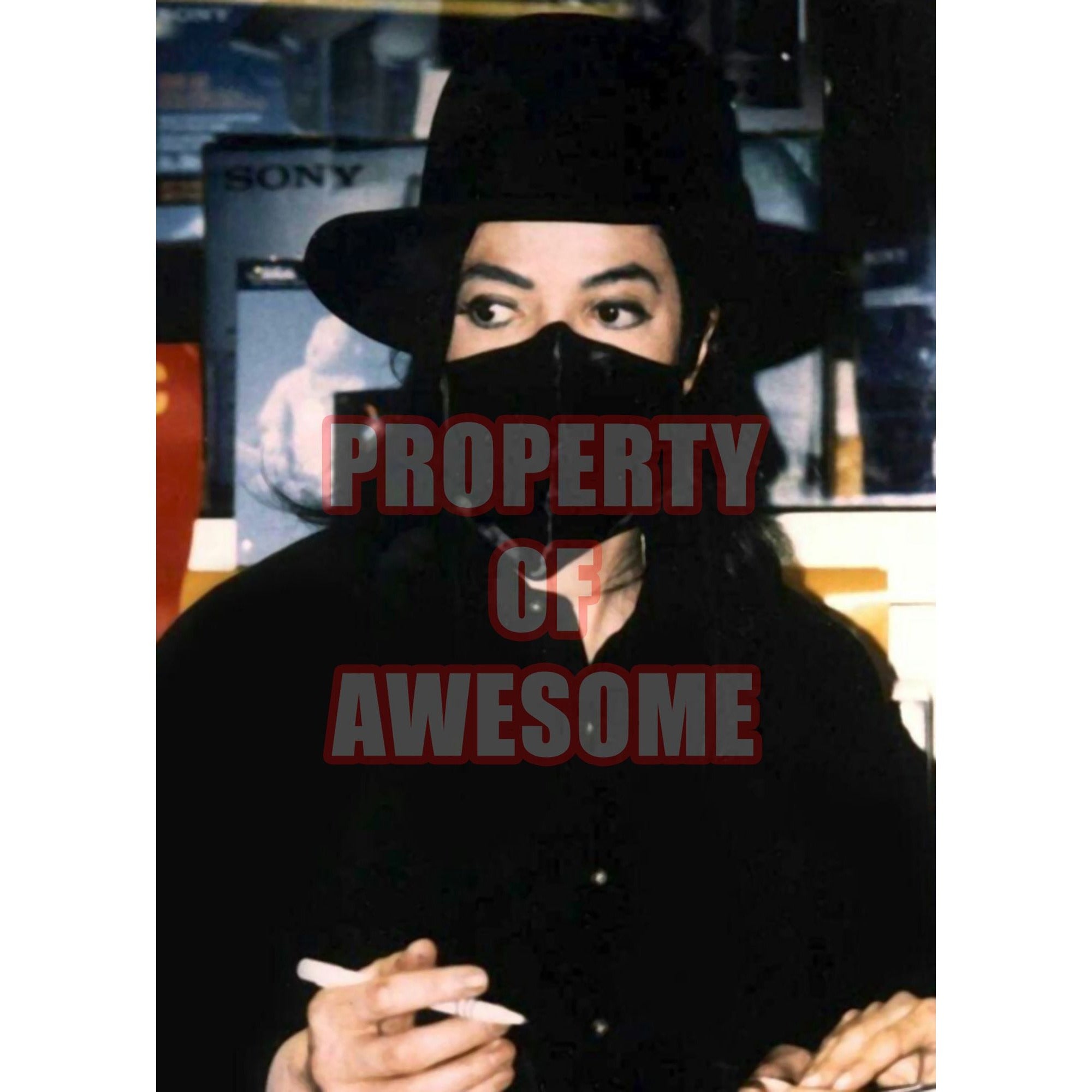 Michael Jackson the King of Pop signed 8x10 photo with proof