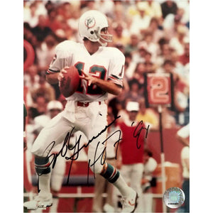 Bob Griese Miami Dolphins Hall of Fame quarterback 8x10 photo signed with proof