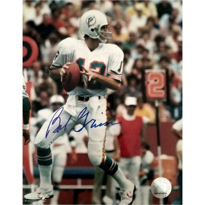 Bob Griese Miami Dolphins 8x10 photo signed with proof