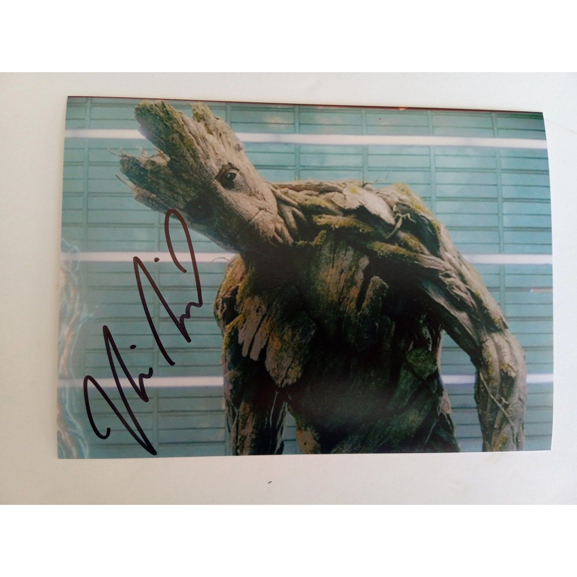 Vin Diesel Guardians of the Galaxy 5 x 7 photo sign with proof