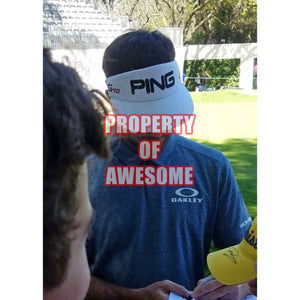 Bubba Watson Masters Golf scorecard signed with proof